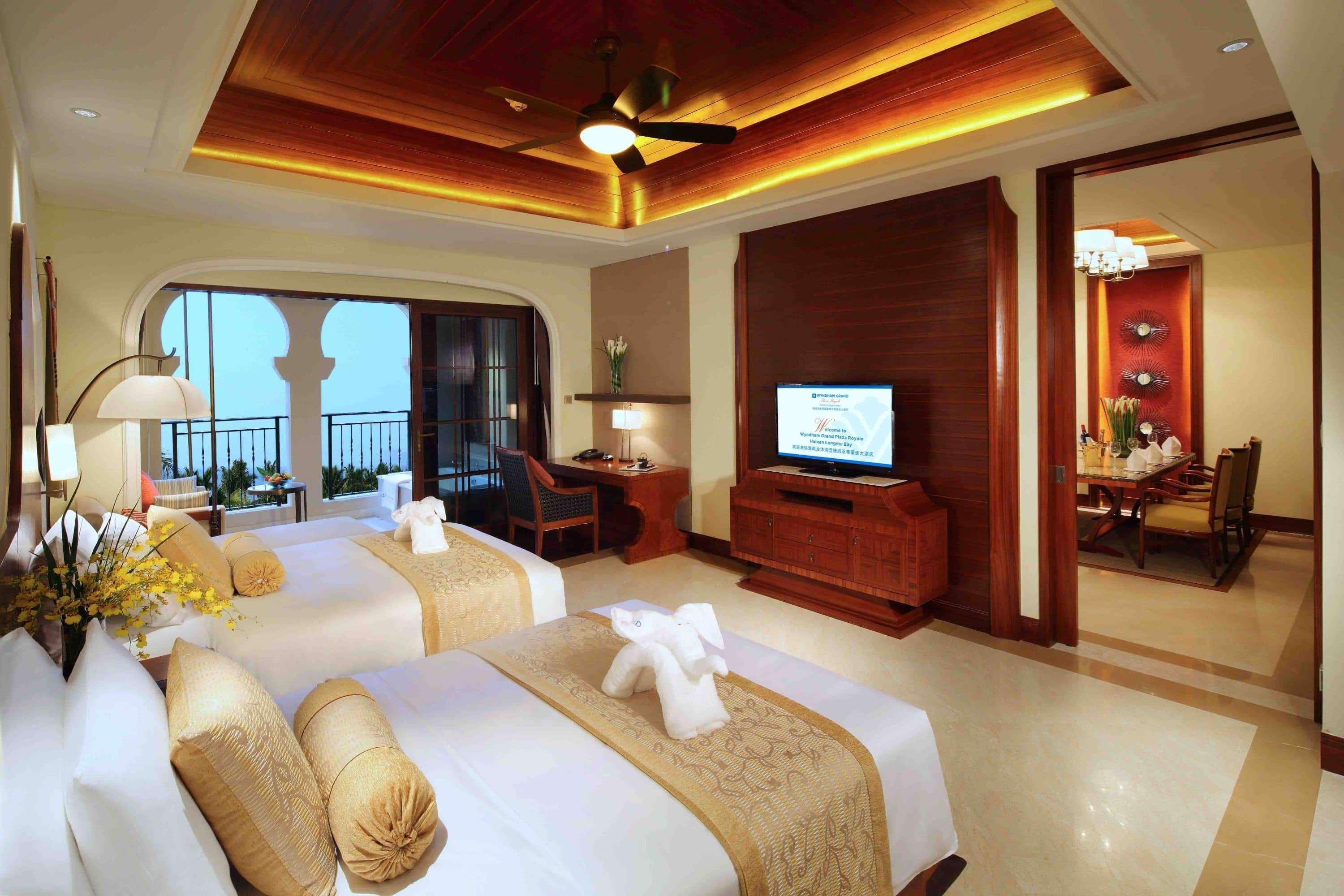 Wyndham Grand Plaza Royale Hainan Longmu Bay Ledong Buitenkant foto