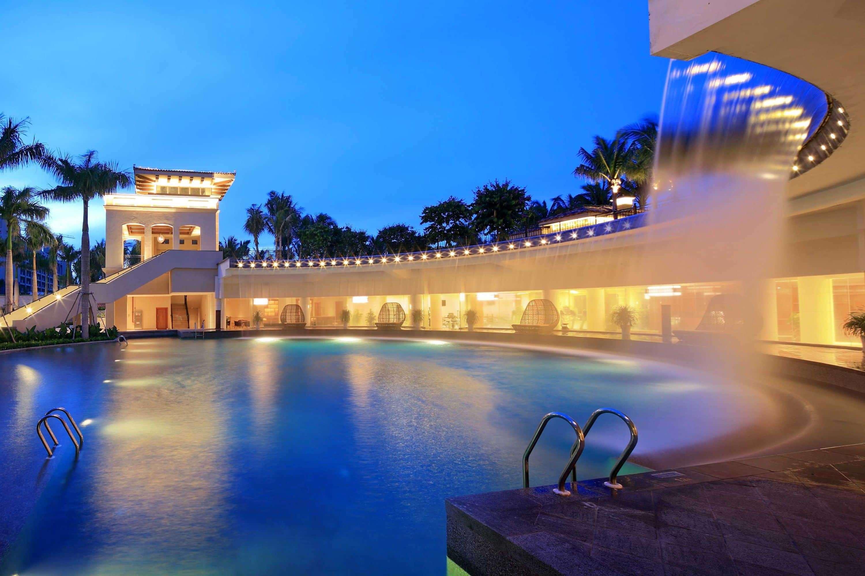 Wyndham Grand Plaza Royale Hainan Longmu Bay Ledong Buitenkant foto