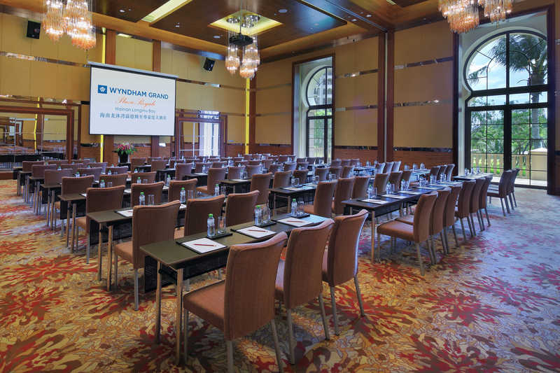 Wyndham Grand Plaza Royale Hainan Longmu Bay Ledong Buitenkant foto