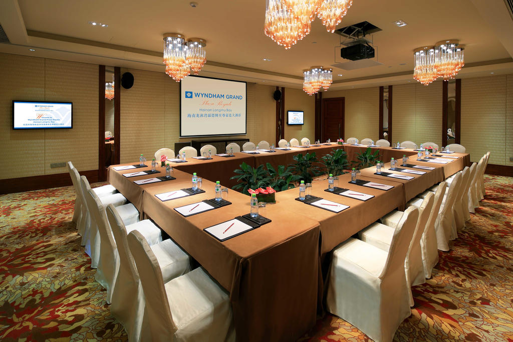 Wyndham Grand Plaza Royale Hainan Longmu Bay Ledong Buitenkant foto
